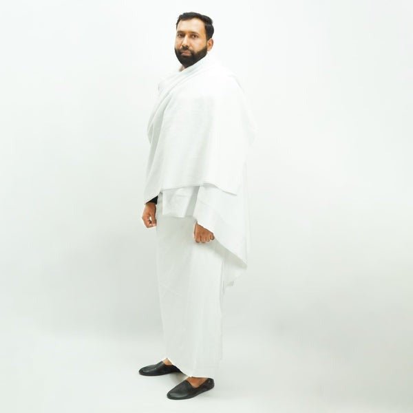 Adult Ihram Towel 2pcs set- Super Soft Microfiber Material- for Hajj & Umrah - Umrah & Hajj Norge